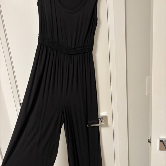 Max Studio Black Jumpsuit - Picture 2 of 4